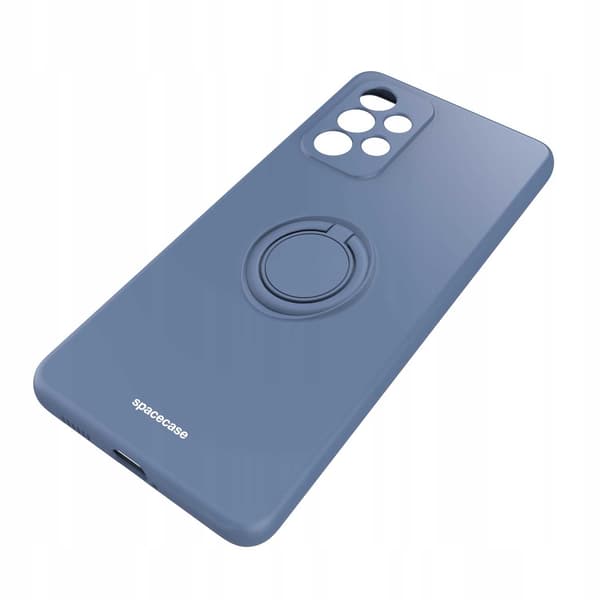Spacecase Silikonecase Ring För Samsung Galaxy A53 5G Blue