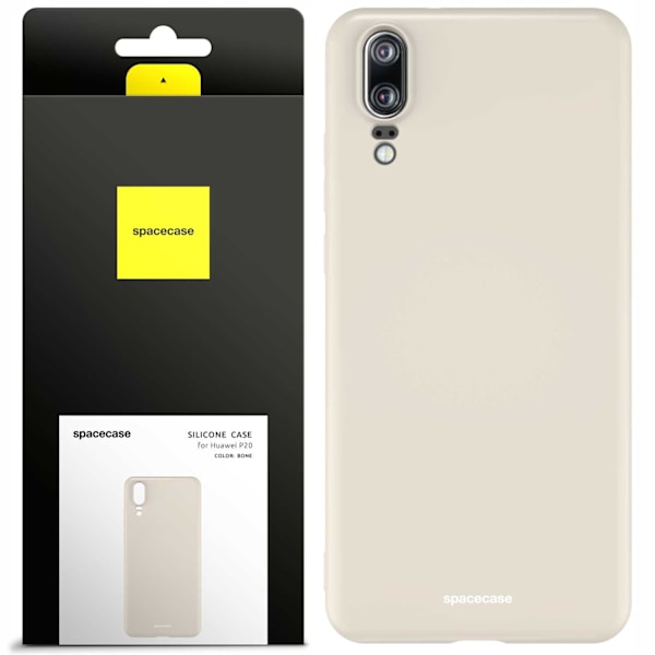 Spacecase Silikonfodral För Huawei P20 Bone Anti-Halk Skydd