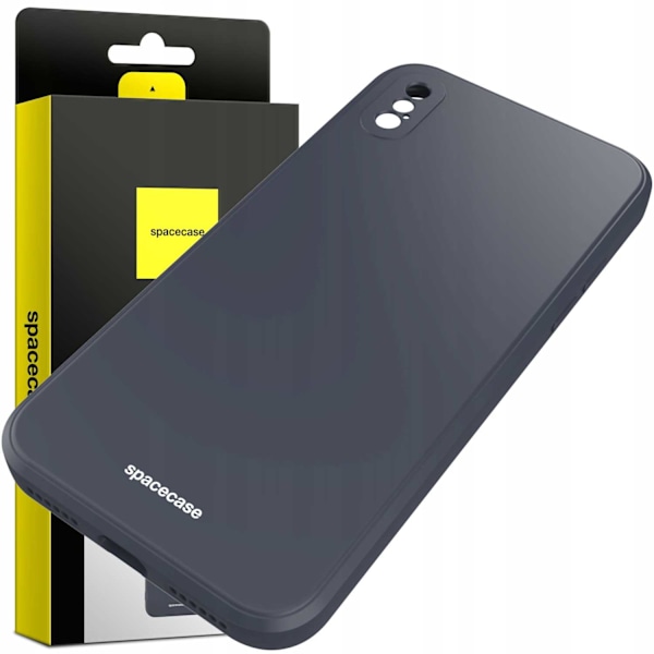 Spacecase Silikonfodral För Iphone X Xs, Svart