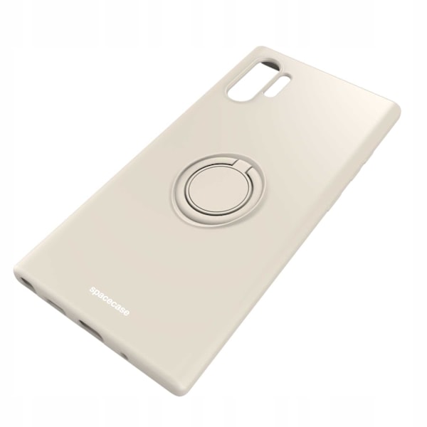 Spacecase Silikonecase Ring För Galaxy Note 10+ Bone Cover