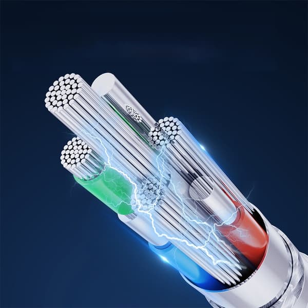 USB - USB C 3A kabel 1,2 m Joyroom S-UC027A13 - hvit