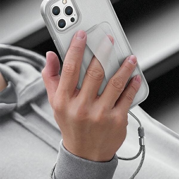 UNIQ HELDRO ETUI TIL IPHONE 12 PRO MAX - HVID