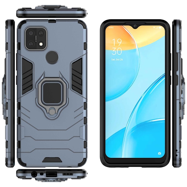 Spacecase Fodral För Oppo A15 X-Ring Blå
