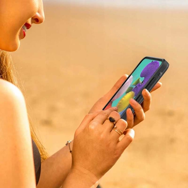 Skydd Med Röd Pepper För Samsung Galaxy A51 Skydd
