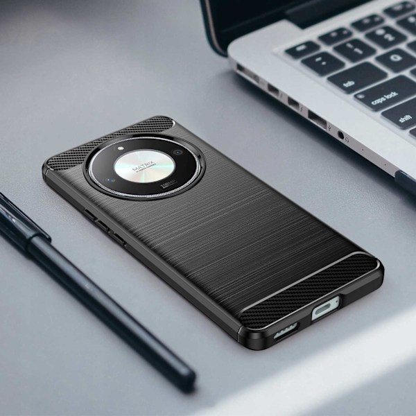 Spacecase Cover Carbon Cover För Honor Magic 6 Lite Svart