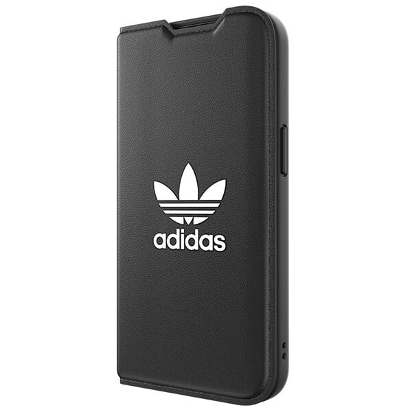 Adidas OR Booklet Case BASIC-deksel til iPhone 14 svart hvit/svart hvit 50181