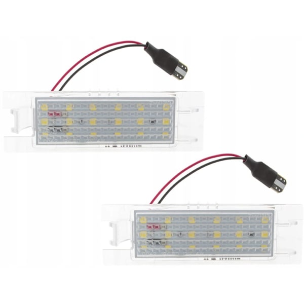 Sett med LED-nummerlys, AutoTune, Opel Vectra C Sedan, Tigra B Twintop, Astra III H, Astra IV J, Corsa C, Corsa D, I