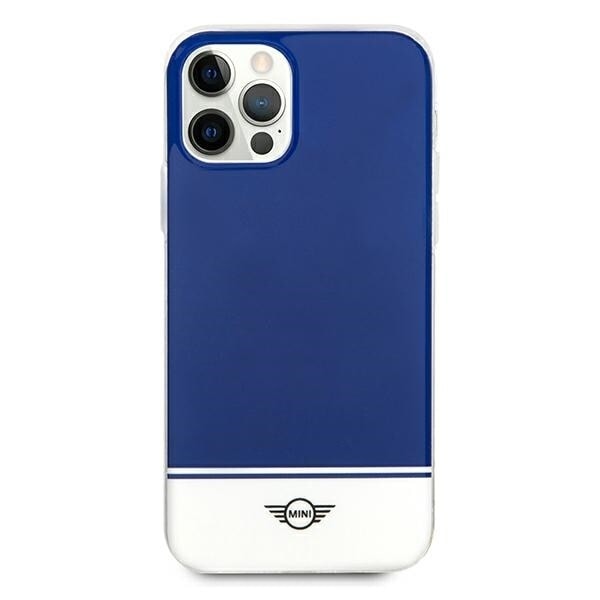 Mini MIHCP12LPCUBINA iPhone 12 Pro Max 6.7 Navy/Navy Hard Case Stripe Collection