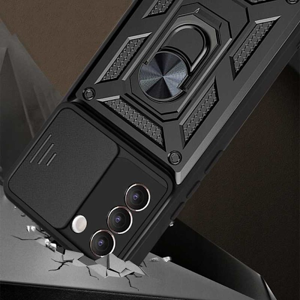 Spacecase Case Cover För Samsung Galaxy S21+ Svart
