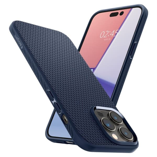 SPIGEN LIQUID AIR IPHONE 14 PRO NAVY BLÅ