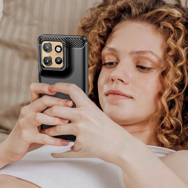 Spacecase Carbon Case För Motorola Edge 50 Neo Thinkphone 25 Case Cover