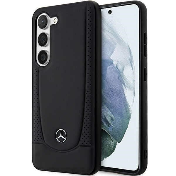 MERCEDES LÆDER URBAN COVER TIL SAMSUNG GALAXY S23 - SORT