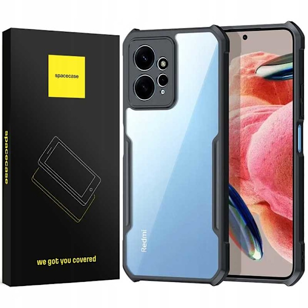 Spacecase-Fodral För Xiaomi Redmi Note 12 4G Svart