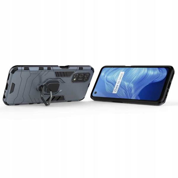 Spacecase Case Cover För Realme 7 5G X-Ring Blå