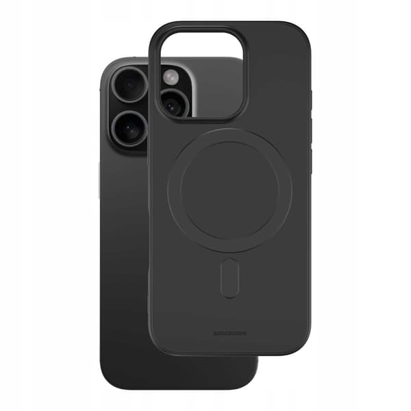 Spacecase Silikon Magnetiskt Fodral För Iphone 16 Pro Black