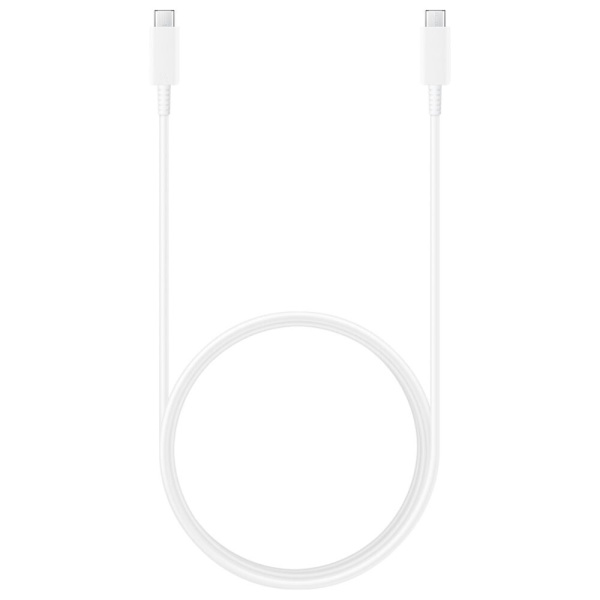 SAMSUNG KABEL LANGT HURTIG USB-C - USB-C 5A 480MB/S 1,8M HVID