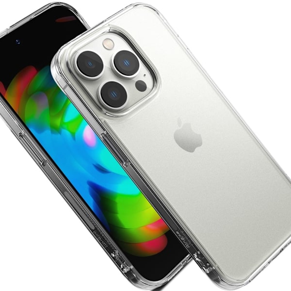 Ringke Fusion deksel med gelramme iPhone 14 Pro Max gjennomsiktig (FM645E52)
