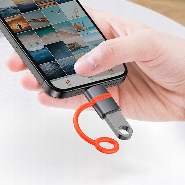MCDODO ADAPTER USB-A 3.0 TILL LIGHTNING ADAPTER IPHONE IPAD 3A OTG