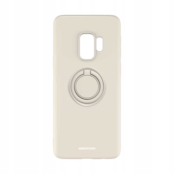 Spacecase Silikonecase Ring Galaxy S9 Bone Phone Cover