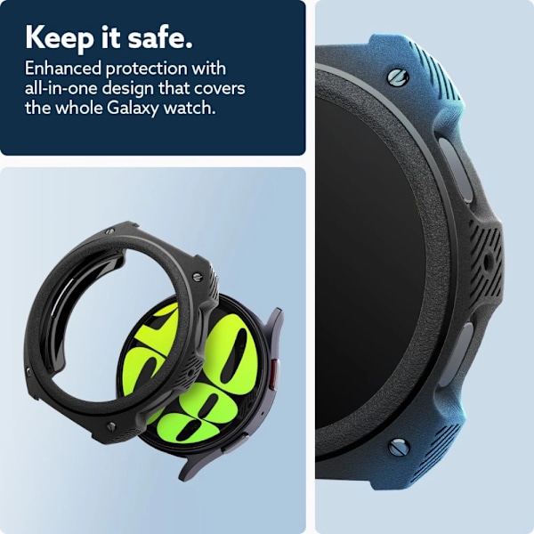 CASEOLOGY VAULT COVER TIL SAMSUNG GALAXY WATCH 7 (44 MM) - MAT SORT