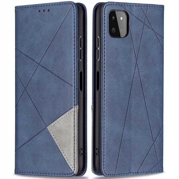 Zaps Origami-Fodral För Samsung Galaxy A22 5G Blå