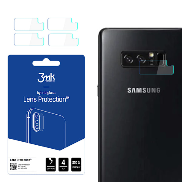 SAMSUNG GALAXY NOTE 8 - 3MK OBJEKTIVBESKYTTELSE