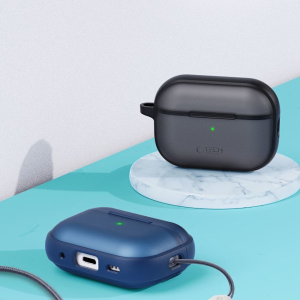 TECH-PROTECT MAGMAT APPLE AIRPODS PRO 1/2 MAT GRÅ
