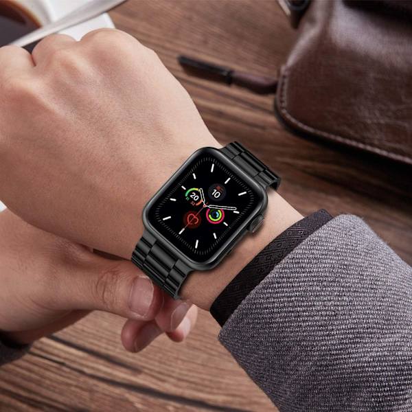 TECH-PROTECT rustfri apple watch 4 / 5 / 6 / 7 / 8 / 9 / SE / ULTRA 1 / 2 (42 / 44 / 45 / 49 MM) SVART