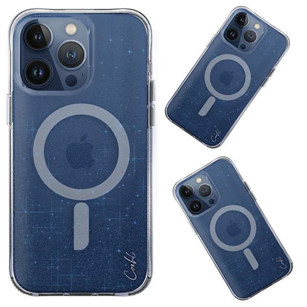 UNIQ-deksel Coehl Lumino iPhone 15 Pro Max 6.7 Magnetisk lading blå/prøyssisk blå
