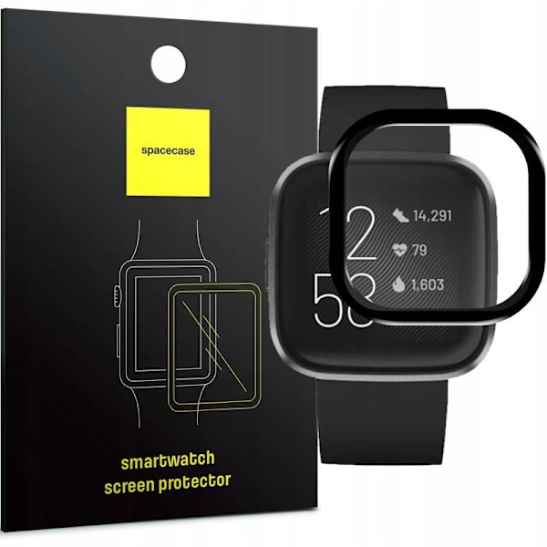 Rymdskydd Härdat Glas För Fitbit Versa 2 Klockar Skyddsfolie