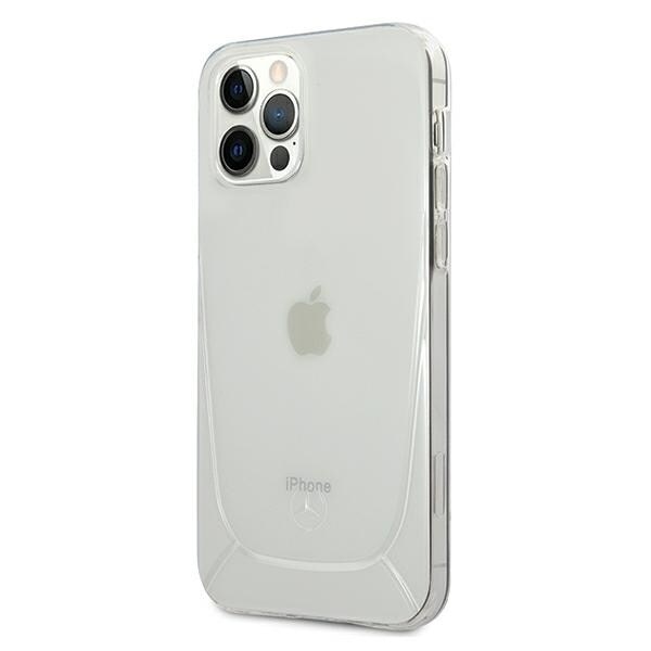Mercedes MEHCP12LARCT iPhone 12 Pro Max 6.7 klart hardt deksel Transparent Line