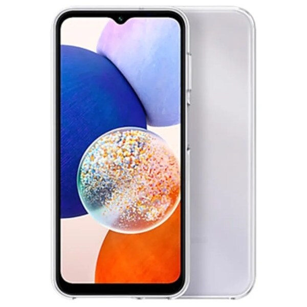 Fodral Samsung EF-QA146CTEGWW A14 5G A146 transparent mjukt genomskinligt skal
