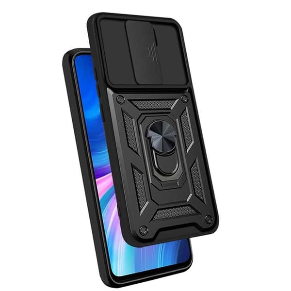 Spacecase Case Cover Till Xiaomi Redmi Note 8 Pro Black