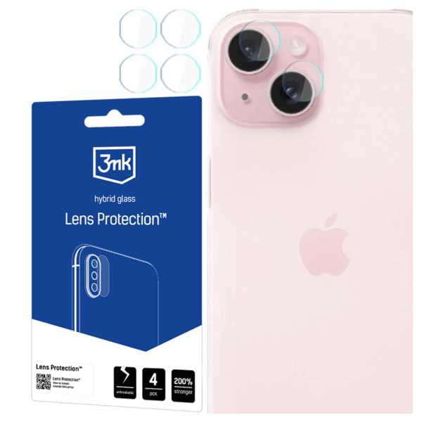 APPLE IPHONE 15 - 3MK LENS PROTECTION