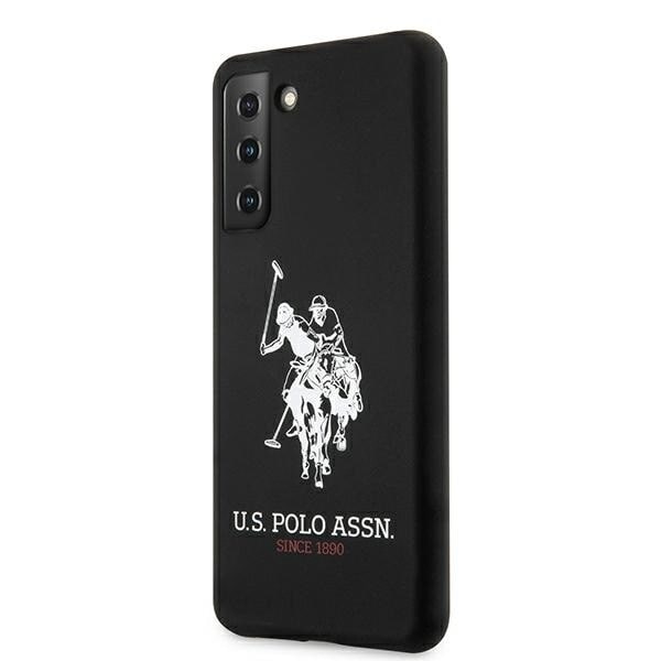 AMERIKANSK SAG POLO ASSN. SILIKONELOGO PÅ SAMSUNG GALAXY S21 - SORT