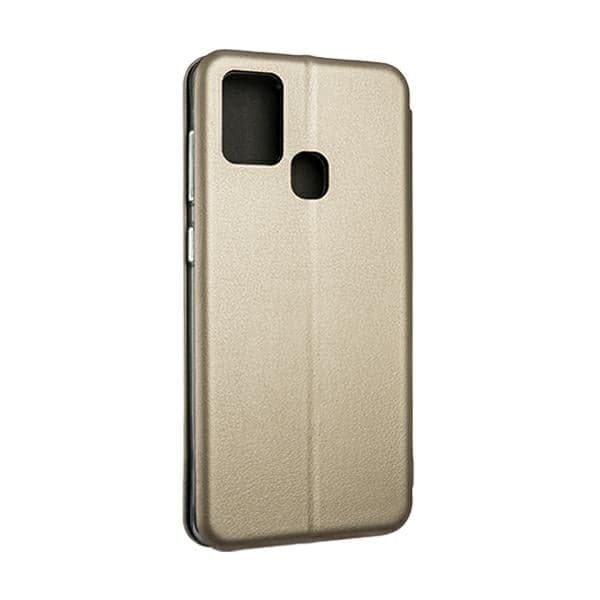 Beline Case Book Magnetisk Samsung A21s A217 guld/guld