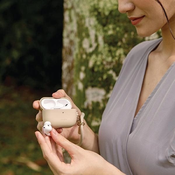 UNIQ Coehl Haven-deksel til AirPods Pro 2 (2022/2023) - beige