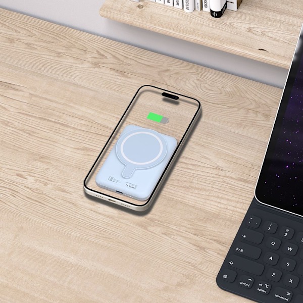 TECH-PROTECT PB10 LIFEMAG MAGSAFE POWER BANK 5000MAH BLÅ