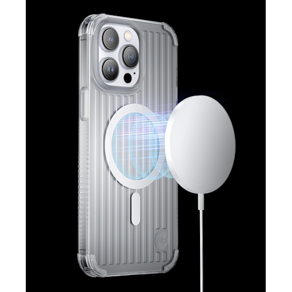 Kingxbar PQY Go Out-serien magnetisk deksel for iPhone 14 Plus MagSafe laserfarge