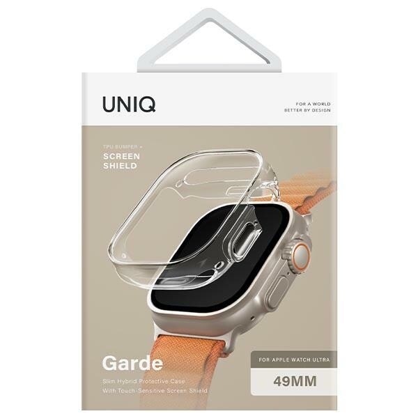 Uniq Garde-deksel til Apple Watch Ultra 49 mm. transparent/dueklar