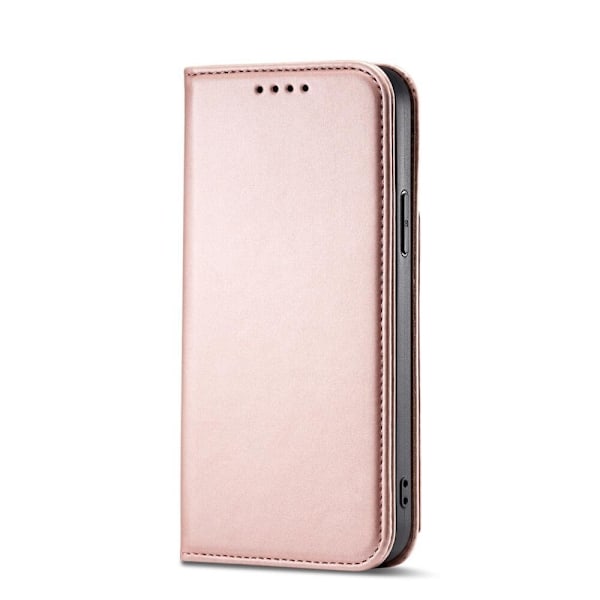 Magnetisk kortveske til Samsung Galaxy A23 5G med flip lommebokholder, rosa