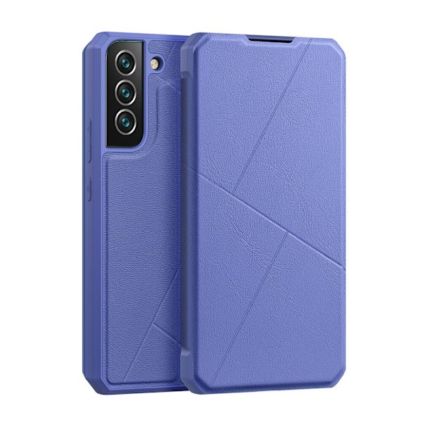 DUX DUCIS Skin X-deksel med klaff for Samsung Galaxy S22+ (S22 Plus) blå