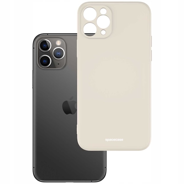 Spacecase Silikonecase För Iphone 11 Pro Max Bone Cover