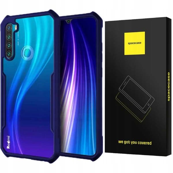 Spacecase-Fodral För Xiaomi Redmi Note 8T Blå