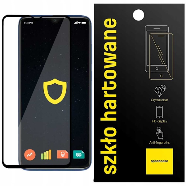 Spacecase 5D Härdat Glas För Xiaomi Redmi Note 8 Pro Protective