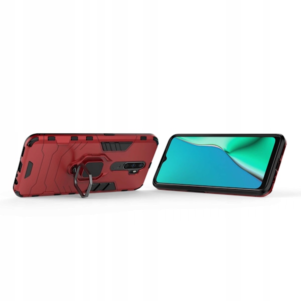 Spacecase Case Cover För Oppo A5 A9 2020 Sc X-Ring Röd