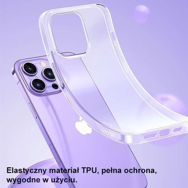 USAMS Primary Case iPhone 14 Plus / 15 Plus 6,7" transparent IP14MYS01 (US-BH797)