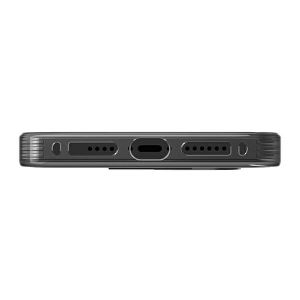 UNIQ Heldro Mount iPhone 14 Pro 6.1 deksel grå/damp røyk