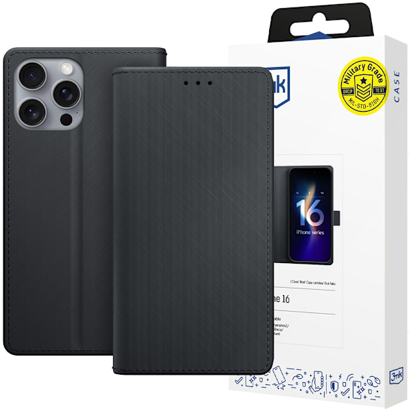 APPLE IPHONE 16 PRO MAX - 3MK WALLET CASE