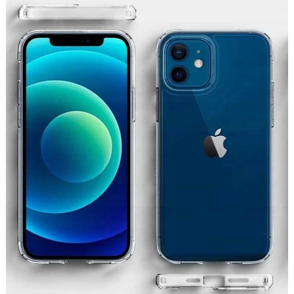 Spacecase Fodral För Iphone 12 Mini Sc Crystal Transparent